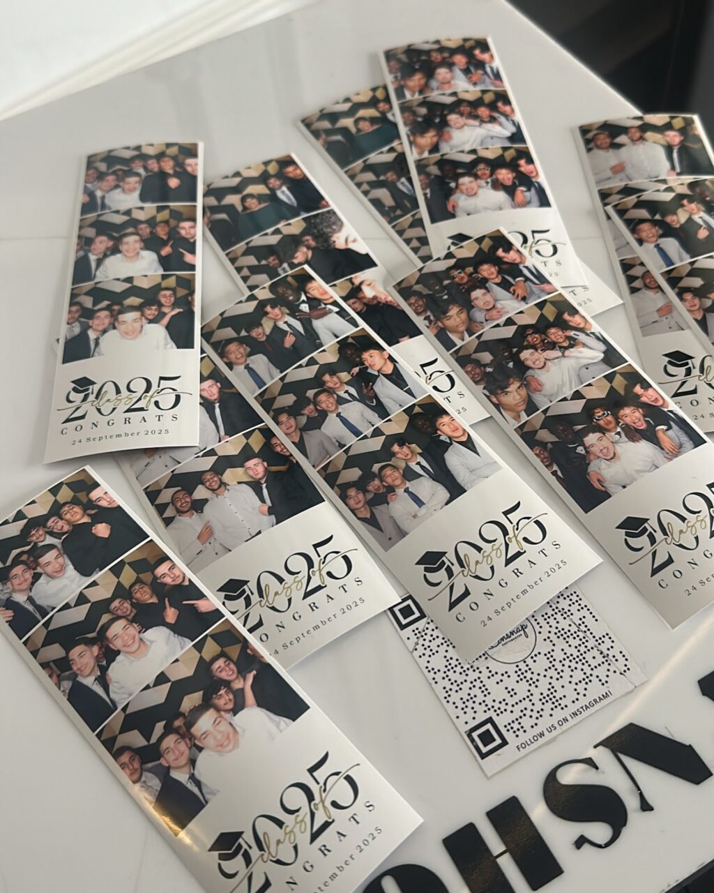 Instagram post from ohsnap.photobooths. This post is in position 1.